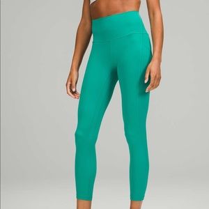 Lululemon Align W Pockets Sz 6 Maldives Green